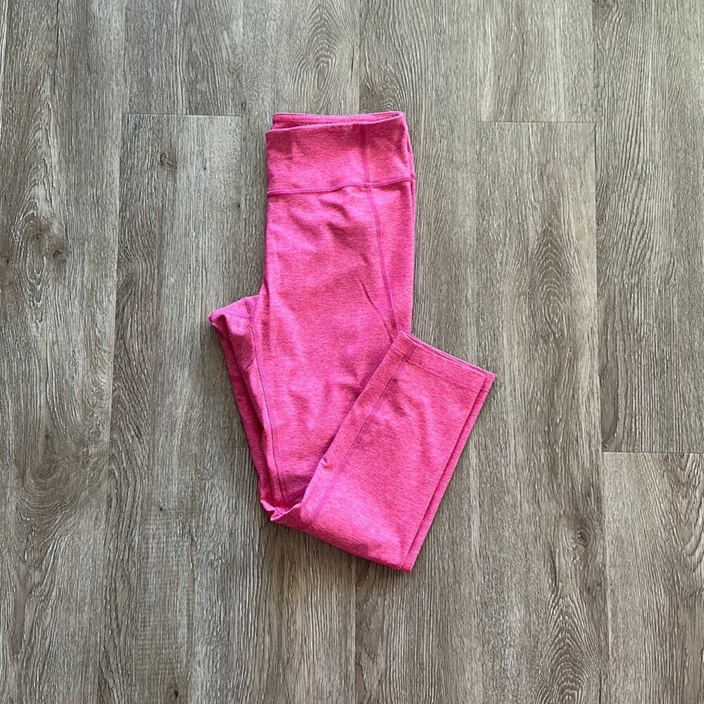 Outdoor Voices Warmup 7/8 Leggings Pink Size Medium Athletic Workout Supportive